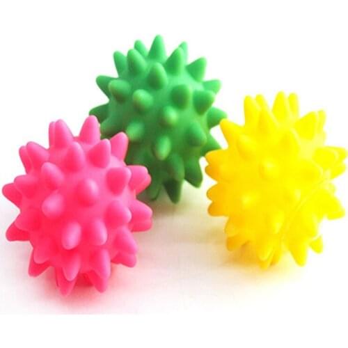 Dog Toys Sea Urchin Ball Soft Rubber Vinyl Sound Chew Interactive Pets Toys Scream Cat Toy Hund Pet Products BB50DT