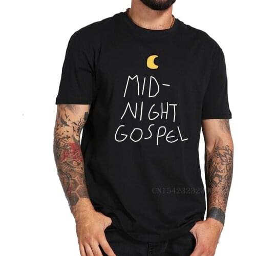Midnight Gospel Classic T Shirt Television Series Tshirt Soft Short Sleeved Crew Neck 100% Cotton Tees Tops