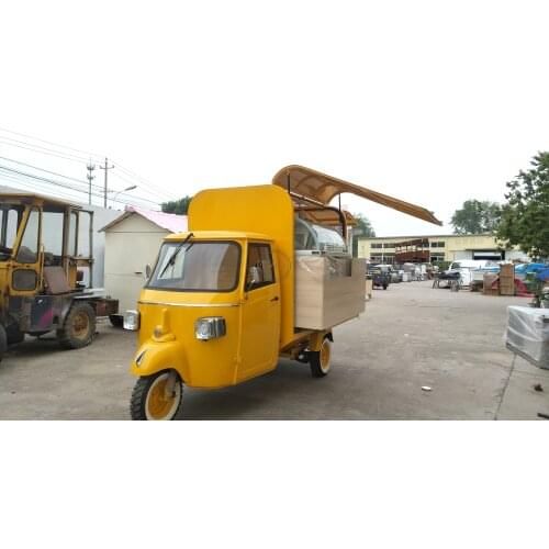 Corn Flakes Breakfast Oat Cereals Vending Food Carts Food Van Piaggio Ape Food Truck for Sale