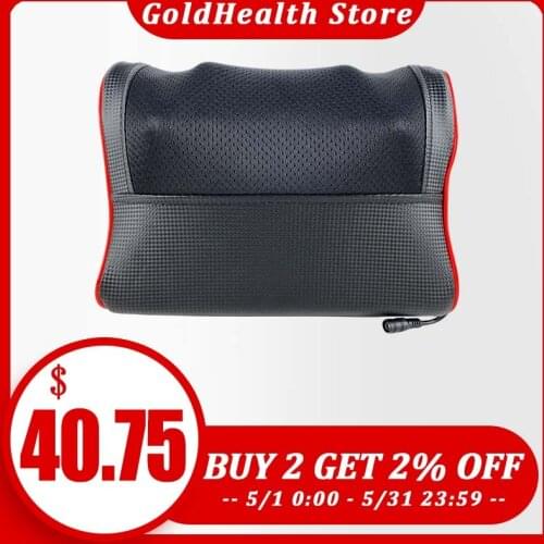 Massa 3d Electric Massage Pillow Infrared Vibration Heating Relax Health Care Head Waist Neck Shoulder Back Foot Body Massager