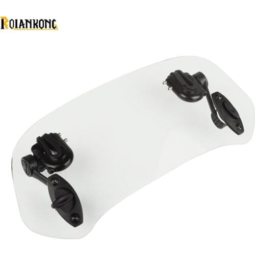 Motorcycle Windscreen Air Deflector Parts Adjustable Clip Windshield poiler FOR BMW K1600GT/GTL 2011-2017 DUCATL MONSTER