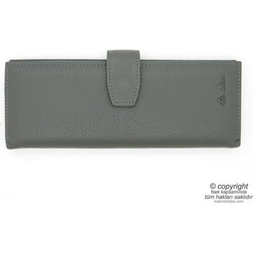 Genuine Leather Card Wallet | İsme Custom Badge Holder | 19,5x7,5 | TM 2-4 Gift Badge Holder