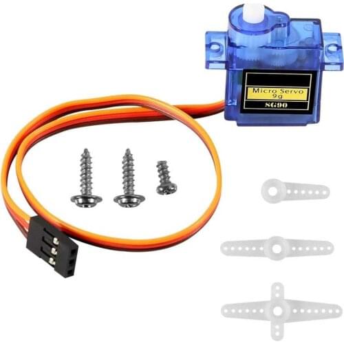 SG90 9g Micro Servo Motor Mini Servo Kit for RC Helicopter Airplane Car Boat Robot Arm/Hand/Walking/Servo Door Lock Control