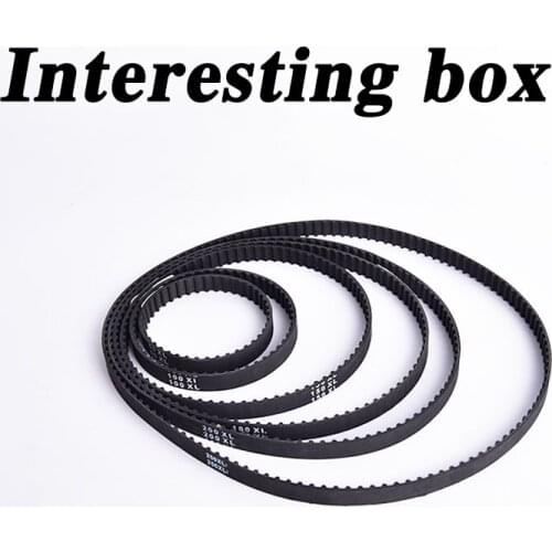 XL synchronous belt 10mm synchronous wheel transmission belt multi-standard synchronous belt rubber high quality toothed belt