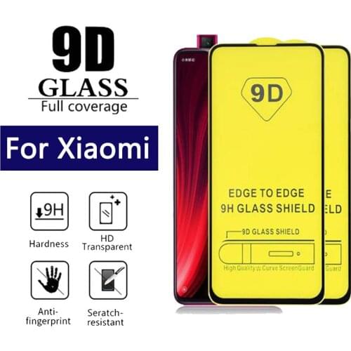 10PCS 9D Tempered Glass Full Screen Protector For Xiaomi Redmi GO Y1 Lite Y2 Y3 S2 / Mi A1 A2 A3 Lite Tempered Glass Film Cover
