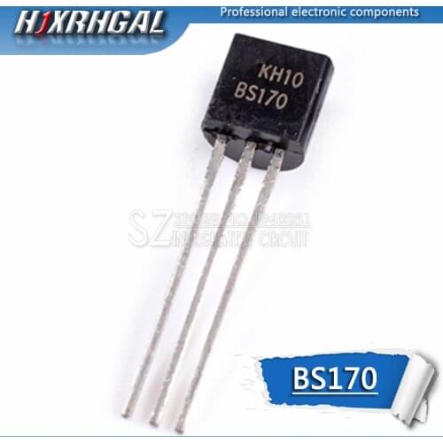 10pcs BS170 170 TO-92 TO92 triode transistor