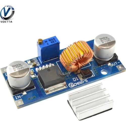 5A XL4015 DC-DC Step Down Adjustable Power Module LED Lithium Supply Charger