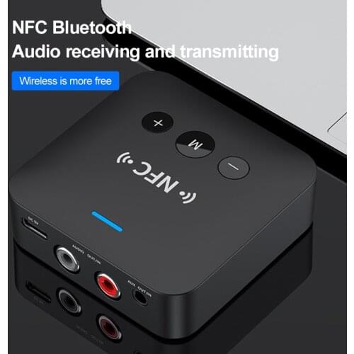 Bluetooth Receiver Transmitter BT 5.0 TF Card Stereo 3.5mm Jack AUX RCA Wireless Bluetooth Audio Adapter For TV Car Headphone
