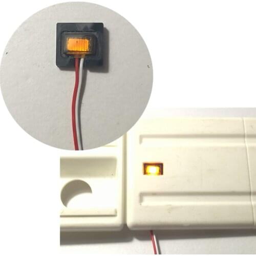 4Pcs/Sets Car Shell Side Turning Light For 1:14 Scale Rc Truck Tamiya Scania R620 56323 6X4 Tractor Trailer