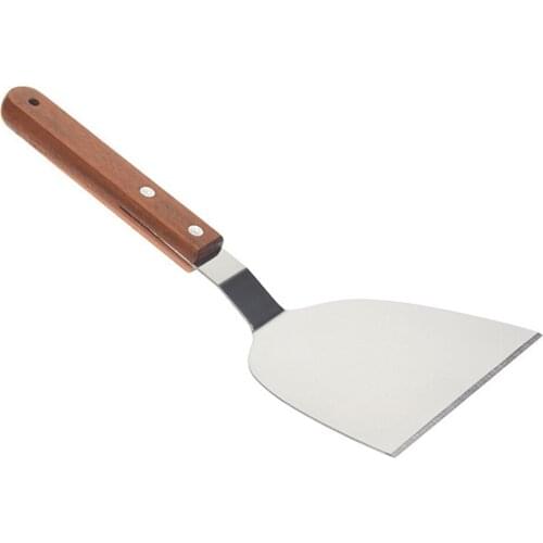 Large Barbecue Spatula Hamburger Turner Burger Flipper BBQ Stainless Steel Cooking Steak Turner Utensils Kitchen Gadget