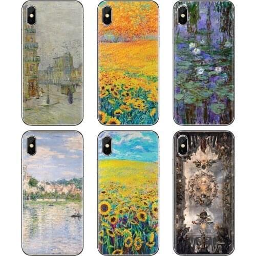 For Samsung Galaxy S7 S8 S9 S10E S20 FE Note 10 20 Edge Lite Plus Ultra Phone Cases Lisa-Oil-C-painting-a-van-Gogh-Mona