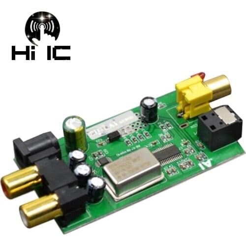 L12 HiFi Digital Audio Decoder DAC Digital /Coaxial/Optical Fiber Signal Input Analog Signal module Output RCA/ Amplifier DC5V