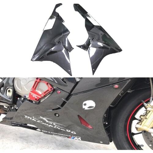 Motorcycle Deflector Carbon Fiber Under Shroud Rectification Cover Protection Decoration Modification for BMW S1000rr 2015 2018