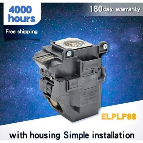 ELPLP88 Projector Lamp Bulb for EB-X04 EB-S04 EB-X27 EB-X29 EB-X31 EB-X36 for Home Cinema 2040/Home Cinema 2045 with housing