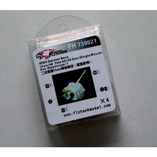 Flyhawk FH730021 1/700 WWII German Navy 15cm/48 Tbts KC/36Gun For Destroyer I