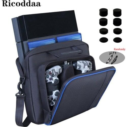For PS4 Game Sytem Bag Canvas Carry Bags Case Protective Shoulder For PlayStation 4 PS4 Console Travel Storage Carry Handbag