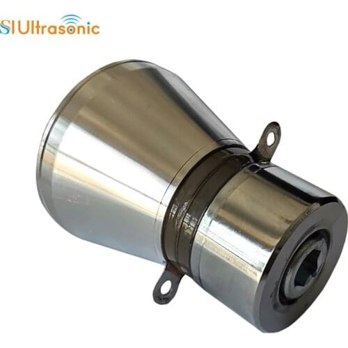 China manufacture 25khz 60w piezoelectric ceramic ultrasonic transducer