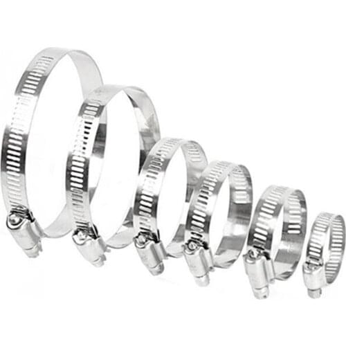 Surveillance CCTV Camera Bracket Ties 360 Degree Pole Hoop Mount Holder Round Ring Adjustable 20CM 30CM 40CM Pipe LamPost Mount