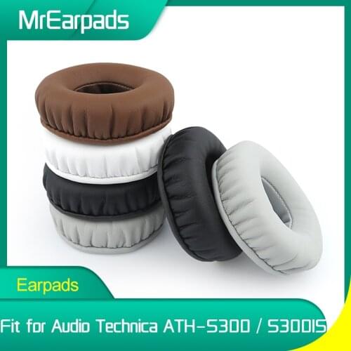 MrEarpads Earpads For Audio Technica ATH S300 S300IS ATH-S300 ATH-S300IS Headphone Headband Rpalcement Ear Pads Earcushions