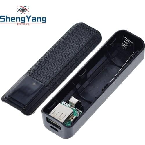 New Portable Mobile USB Power Bank Charger Pack Box Battery Case For 1x18650 DIY