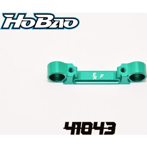 Original OFNA/HOBAO RACING 41043 CNC ALUM SUSPENSION ARM HOLDER (FF & RF) For HYPER 1/10 H4E ONROAD