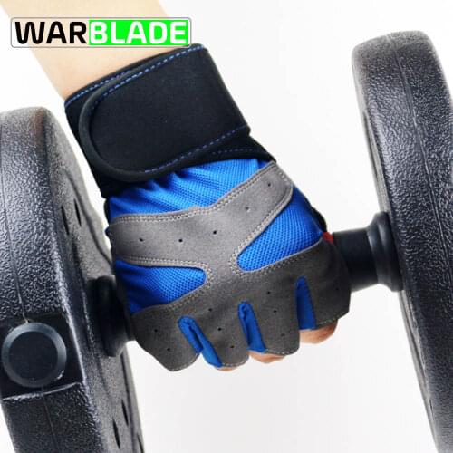 WarBLade Half Finger Gloves for Women Men Biking Cycling Gloves Sport Guantes Fingerless Hiking Racing Bicycling Luvas