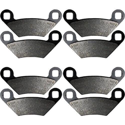 Motorcycle Front and Rear Brake Pads for POLARIS 500 Sportsman Forest 500 2012
