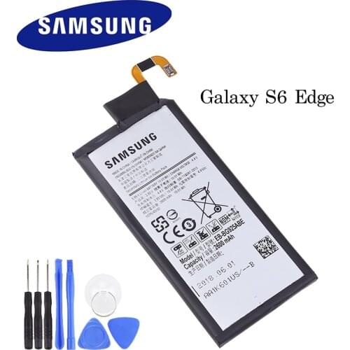 SAMSUNG Original Replacement Battery EB-BG925ABE 2600mAh For Samsung GALAXY S6 Edge G9250 G925FQ G925F G925S S6Edge G925V G925A