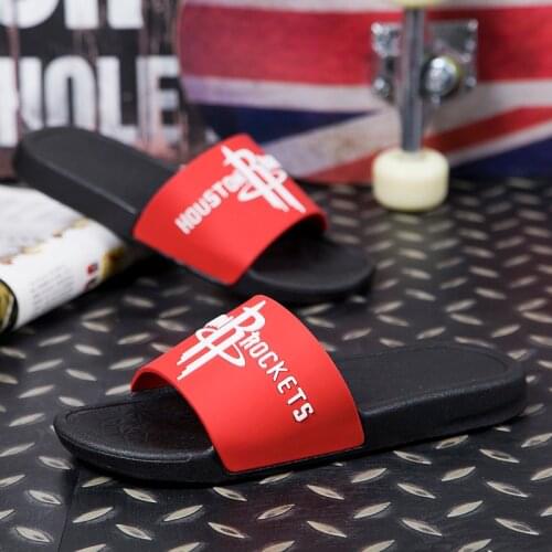 Stylish Printed Mens Outdoor Slippers Comfort Non Slip Massage Slippers Summer Designer Slides Shoes Men zapatillas casa hombre