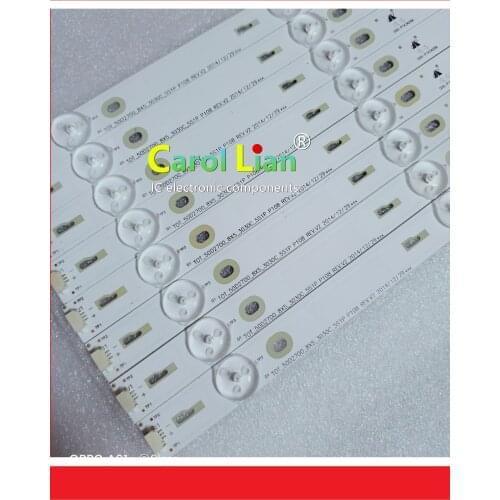LED Backlight strip 50D2700 50HR330M05A0 V2 for TCL 50'' TV 50FS3800 50FA3213 TOSHIBA 55L510U18 LVF500AU0T E4 4C-LB500T-YH2