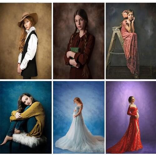 Vinyl and Polyester Photography Background Vintage Abstract Grunge Gradient Texture Baby Portrait Backdrop For Photo Studio Prop