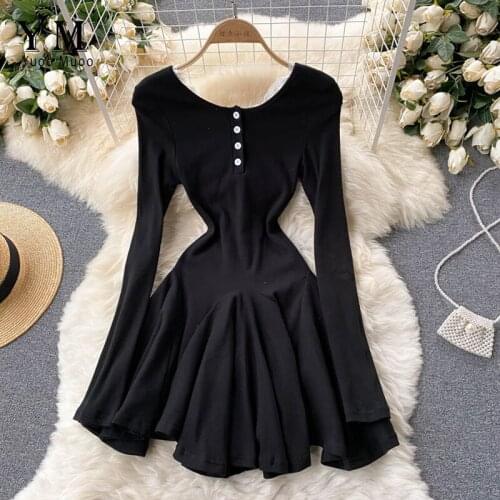 Женские стильные платья YUOOMUOO China At AliExpress