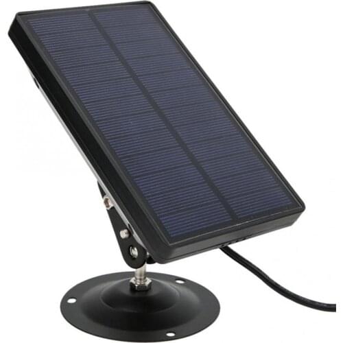 Solar Panel Charger External Powered Power Supply for 9V 12V Hunting Camera Photo Traps HC900 HC801 HC700 HC550 HC300