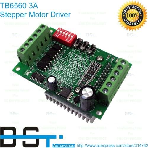 Free shipping for TB6560 3A stepper motor driver stepper motor driver board axis current controller 10 files