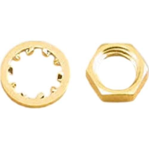 Sindax Zinc Alloy SMA Nuts SMA + Washers SMA For SMA Connectors