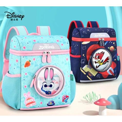 Disney Kindergarten Schoolbag Children Kids 3 Years Old 5 Tide Net Red Cute Girl Male Baby Light Personality Boy Backpack