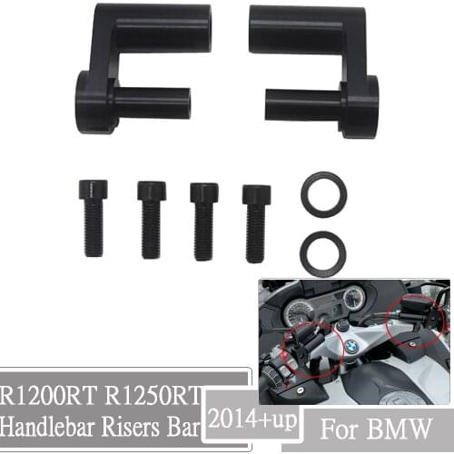 FOR BMW R1200RT R1250RT R 1200 RT R1250 RT 2020 2019 2018 2017 2016 2015 2014 Handlebar Riser Kit 1.625"