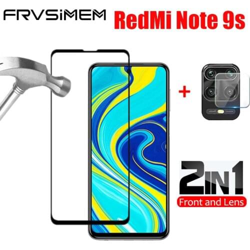FRVSIMEM Screen Protectors For Xiaomi Redmi Note 9 Pro Max