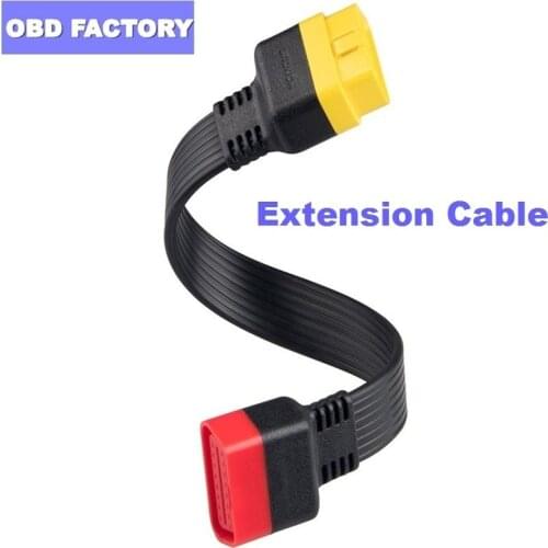 OBD2 Extension Cable 16Pin Male to Female For LAUNCH EasyDiag 3.0/Launch X431 iDiag/Easydiag 2.0 Plus OBDII 16pin Cable