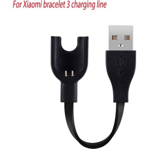 TPE Charger Wire For Xiaomi Mi Band 3 Smart Wristband Bracelet For Mi Band 4 Charging Cable Miband 3 USB Charger Cable