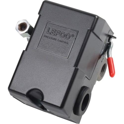 Lefoo Quality Air Compressor Pressure Switch Control 95-125 PSI 4 Port
