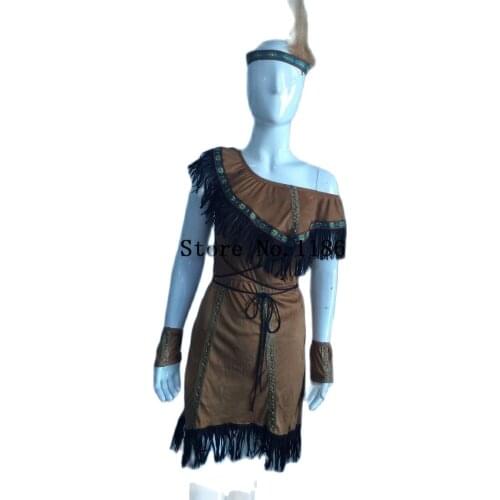 Hot selling female role-playing fancy adult sexy fashion women Halloween Cosplay Clothing dress indian Costume carnival party
