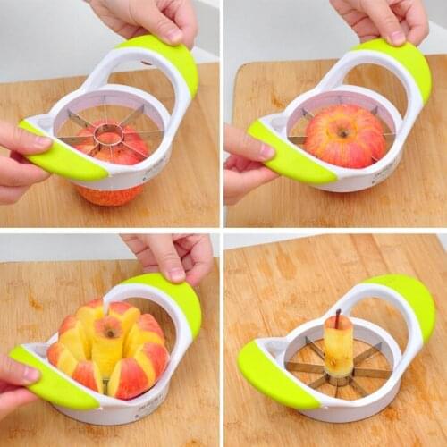 Slicer Fruit Splitter Fruit Cutter Stainless Steel Splitting And Core Removal Tool Creative Apple Cutter