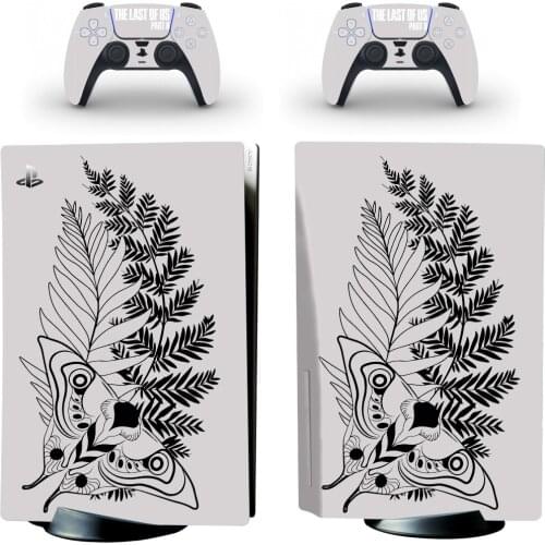 The Last of Us PS5 Standard Disc Skin Sticker Decal Cover for PlayStation 5 Console and Controllers PS5 Skin Sticker Vinyl