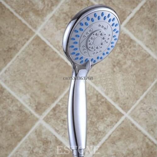 New Chrome Anti-limescale Home Bathroom Universal 5 Mode Function Shower Head #Y05# #C05