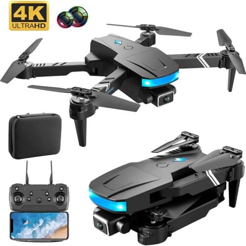 New LS878 Mini Drone 4K HD Dual Camera Fpv Wifi Altitude Hold Mode Foldable Quadcopter Profesional RC Helicopter Mini Dron Toy