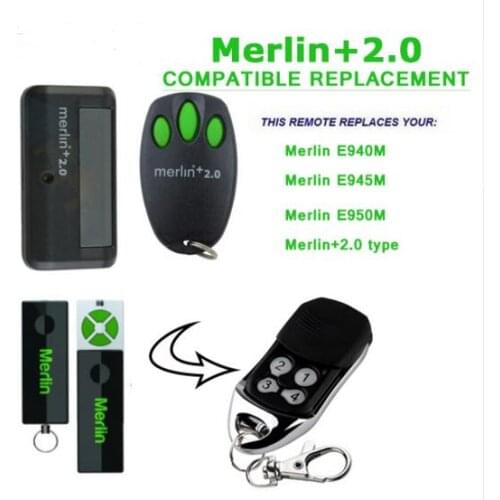 FOR Merlin+2.0 E945 garage door remote control top quality GOOD hot sell