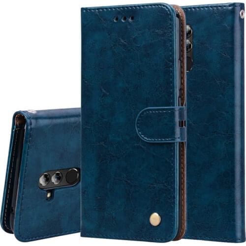 Luxury Flip Case for Huawei Mate 20 lite Luxury Stand Wallet Cover PU Leather TPU Phone Bags Cases for Huawei Mate 20 lite Shell