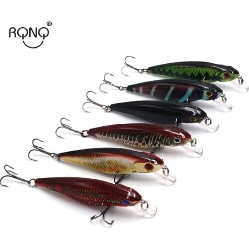 RQNQ 9.1g 8.6cm artificial bionic bait small fish metal hard bait fishing shrimp fillets wild man swinging device