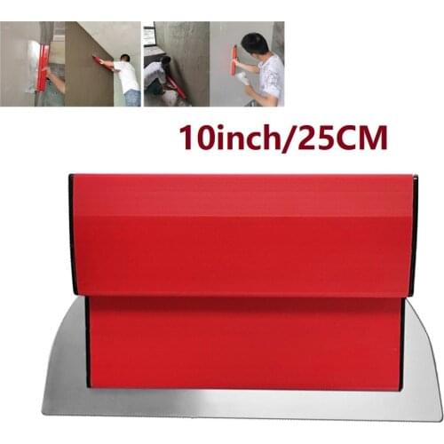 10inch/25cm Scraper Wall Plastering Artifact Skimmer-blade-skimming-blades Drywall Tape On Flat And Butt Joints Improvement Tool